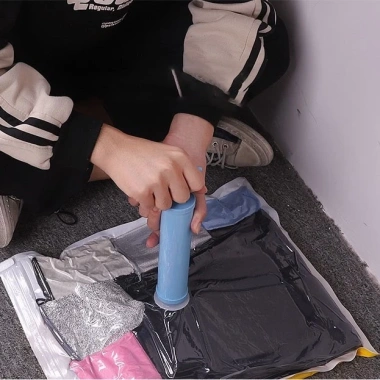 Túi zip hút chân không cỡ lớn đựng chăn màn, tiết kiệm không gian, chỉ 22.500₫ 5