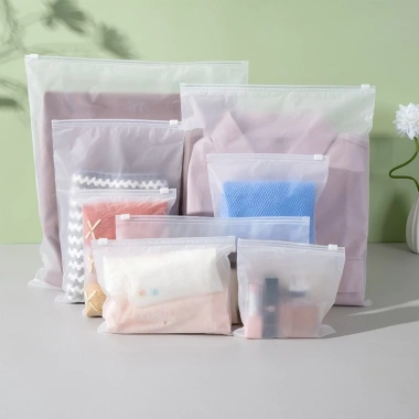 Túi ZIP Lụa Mờ Đủ Size Đựng Mỹ Phẩm, Trang Điểm, Giày Dép, Quần Áo, Phụ Kiện Du Lịch – Giá 14.100đ 3