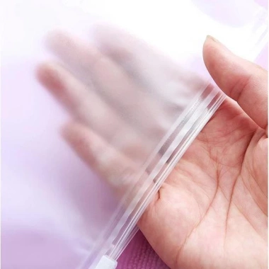 Túi Zip lụa mờ khóa kéo cho mẹ đi sinh - Đựng quần áo, giày dép, giá 4.500₫ - Bé Bơ Store
