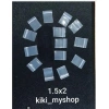 Túi zip mini nhỏ viền trắng dày đẹp - Bịch 100 cái, nhiều size, giảm còn 20.000₫ 3