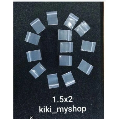 Túi zip mini nhỏ viền trắng dày đẹp - Bịch 100 cái, nhiều size, giảm còn 20.000₫ 3