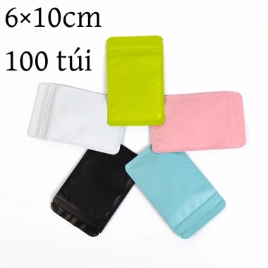 Túi Zip Nhôm Foil Dây Kéo Đáy Phẳng - Đựng Charm Kín Hai Mặt 59.899₫