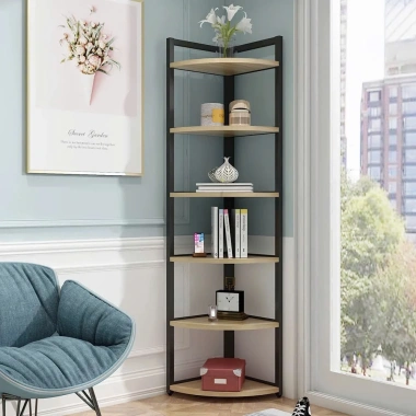 Tủ/kệ góc sắt sơn tĩnh điện đa năng - Decor phòng khách, ngủ, bếp, giá 350.000₫