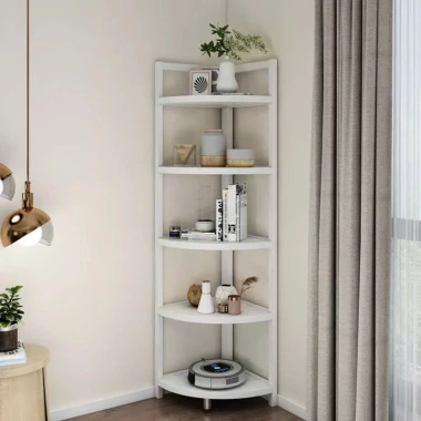 Tủ/kệ góc sắt sơn tĩnh điện đa năng - Decor phòng khách, ngủ, bếp, giá 350.000₫