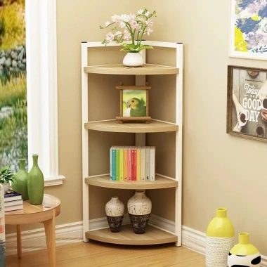 Tủ/kệ góc sắt sơn tĩnh điện đa năng - Decor phòng khách, ngủ, bếp, giá 350.000₫