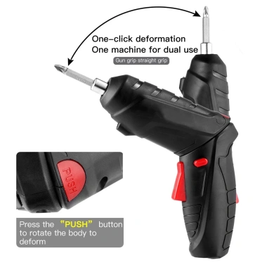 Tuốc nơ vít điện không dây MONQIQI 1.800mAh pin lâu, lực xoắn mạnh, giảm giá 18% chỉ 95.000₫ 5 Tuốc nơ vít điện không dây MONQIQI 1.800mAh pin lâu, lực xoắn mạnh, giảm giá 18% chỉ 95.000₫ 5
