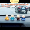 Tượng 4 chú tiểu tứ Nikko Nhật Bản Phật vui, an lạc, trang trí ô tô, làm việc 19.000 VND 4