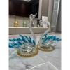 Tượng cặp Thiên Nga Pha Lê Sang Trọng Decor nhà cửa, quà tân gia, kèm hộp quà, 329.000đ 6