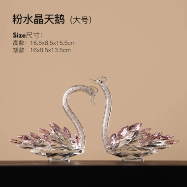 Tượng cặp Thiên Nga Pha Lê Sang Trọng Decor nhà cửa, quà tân gia, kèm hộp quà, 329.000đ 9 Tượng cặp Thiên Nga Pha Lê Sang Trọng Decor nhà cửa, quà tân gia, kèm hộp quà, 329.000đ 9