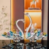 Tượng cặp Thiên Nga Pha Lê Sang Trọng Decor nhà cửa, quà tân gia, kèm hộp quà, 329.000đ 10
