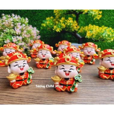 Tượng chibi Thần Tài Như Ý Cát Tường 6cm cao cấp - Giá chỉ 50.000đ giảm từ 64.500đ 3 Tượng chibi Thần Tài Như Ý Cát Tường 6cm cao cấp - Giá chỉ 50.000đ giảm từ 64.500đ 3