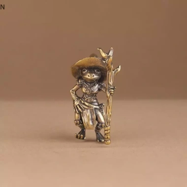 Tượng Đếch Phù Thủy NS Vintage Đồng Kim Loại Đặt Bàn Trang Trí Nhà và Ô Tô Giá 72.600₫