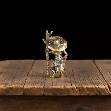 Tượng Đếch Phù Thủy NS Vintage Đồng Kim Loại Đặt Bàn Trang Trí Nhà và Ô Tô Giá 72.600₫