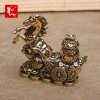 Tượng đồng ngựa kéo xe tiền phong thủy – trang trí bàn làm việc, chiêu tài lộc, chỉ 35.010đ 6