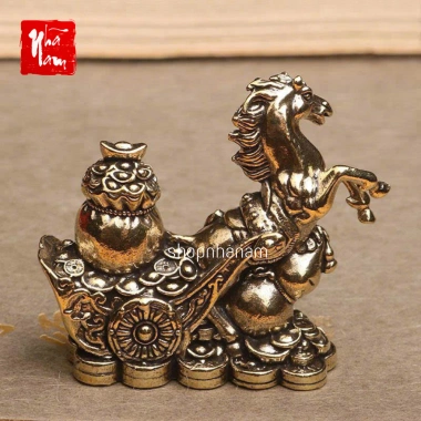 Tượng đồng ngựa kéo xe tiền phong thủy – trang trí bàn làm việc, chiêu tài lộc, chỉ 35.010đ 9 Tượng đồng ngựa kéo xe tiền phong thủy – trang trí bàn làm việc, chiêu tài lộc, chỉ 35.010đ 9