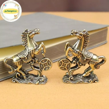 Tượng Đồng Ngựa Pufangnice Kim Loại - Trang Trí Bàn, Cung Hoàng Đạo, Giá ưu đãi 84.370₫ 7 Tượng Đồng Ngựa Pufangnice Kim Loại - Trang Trí Bàn, Cung Hoàng Đạo, Giá ưu đãi 84.370₫ 7