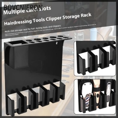 Tường Giá Điện - Giá Đỡ Tông Đơ, Máy Cạo Râu, Gắn Máy Sấy, Hộp Bảo Quản 140k