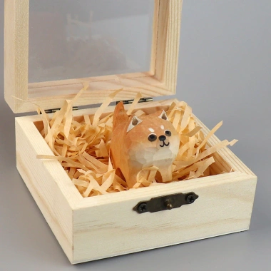 Tượng gỗ Chó Shiba & Mèo Vàng - Quà tặng, treo balo, túi xách, ví - 115.000 VND 10 Tượng gỗ Chó Shiba & Mèo Vàng - Quà tặng, treo balo, túi xách, ví - 115.000 VND 10