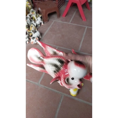 Tượng gốm cá chép phong thủy loại to - Giá ưu đãi 209.000 VNĐ, tài lộc, may mắn