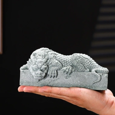Tượng Kì Lân Trấn Trạch Đá Nhân Tạo Cao Cấp - Phong Thuỷ Decor, Giá 97.750 VND 4