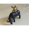 Tượng mục đồng cưỡi trâu 14cm - Gốm sứ Bát Tràng, giá ưu đãi 45.000₫