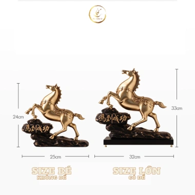 Tượng Ngựa Mã Đáo Thành Công 2.026 - Quà Tặng Phong Thủy Doanh Nghiệp Sang Trọng, Giảm Giá 990k 4