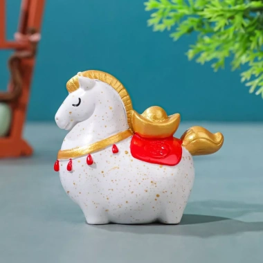 Tượng ngựa ZENPULSE - Đồ trang trí nhựa sống động, linh vật hoạt hình độc đáo cho lễ hội mùa xuân, giá ưu đãi 66.770₫ 3
