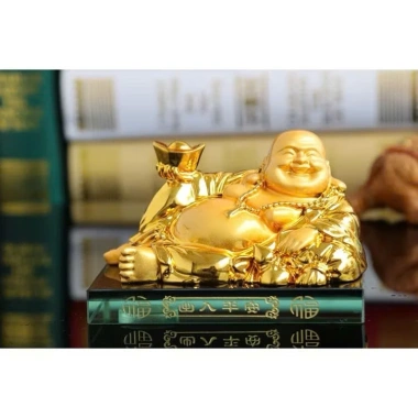 Tượng Phật Di Lặc Đặt Xe Ô Tô - Trang Trí Phong Thủy Bàn Làm Việc 125k 5