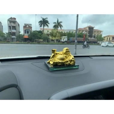 Tượng Phật Di Lặc Đặt Xe Ô Tô - Trang Trí Phong Thủy Bàn Làm Việc 125k 7