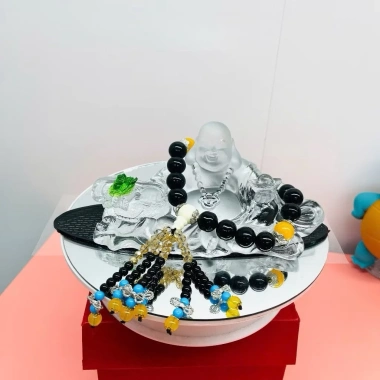 Tượng Phật Di Lặc Phong Thủy Đá Lưu Ly Cao Cấp - Sang Trọng, Giá Ưu Đãi 155k 9 Tượng Phật Di Lặc Phong Thủy Đá Lưu Ly Cao Cấp - Sang Trọng, Giá Ưu Đãi 155k 9