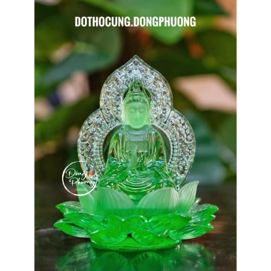 Tượng Phật Quan Âm Đá Lưu Ly Cao Cấp cho Xe Hơi - Cầu Bình An, Giá 990.000 VNĐ 5