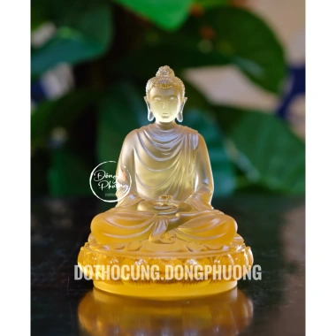 Tượng Phật Thích Ca Đá Lưu Ly Mini - Phong Thủy Cho Xe Ô Tô, Giá Ưu Đãi 1.870.000 VNĐ
