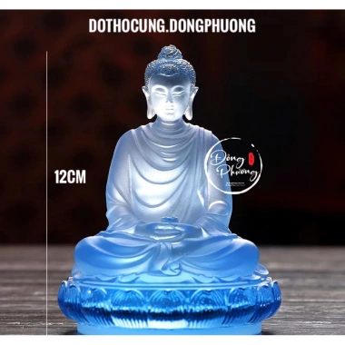 Tượng Phật Thích Ca Đá Lưu Ly Mini - Phong Thủy Cho Xe Ô Tô, Giá Ưu Đãi 1.870.000 VNĐ
