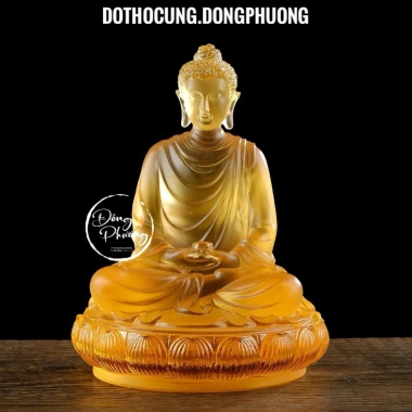 Tượng Phật Thích Ca Đá Lưu Ly Mini - Phong Thủy Cho Xe Ô Tô, Giá Ưu Đãi 1.870.000 VNĐ