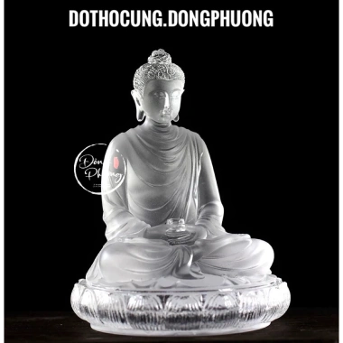 Tượng Phật Thích Ca Đá Lưu Ly Mini - Phong Thủy Cho Xe Ô Tô, Giá Ưu Đãi 1.870.000 VNĐ