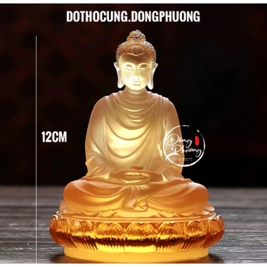 Tượng Phật Thích Ca Đá Lưu Ly Mini - Phong Thủy Cho Xe Ô Tô, Giá Ưu Đãi 1.870.000 VNĐ