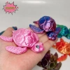Tượng Rùa 3D Khớp Di chuyển - Bộ sưu tập trang trí máy tính để bàn, quà tặng ngày lễ, giá 50.490 VND 3