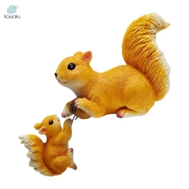 Tượng Sóc Nhựa Trang Trí Sân Ngoài Trời Micro Phong Cảnh Sân Vườn Ban Công Giá 271.700 VND