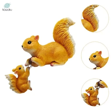 Tượng Sóc Nhựa Trang Trí Sân Ngoài Trời Micro Phong Cảnh Sân Vườn Ban Công Giá 271.700 VND 6