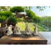Tượng sư tiểu 5‑9cm - Trang trí cảnh, hòn non bộ, thác khói, lũa, bể cá - 29.000₫