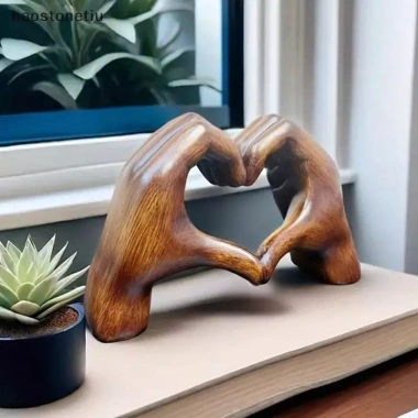 Tượng Trái Tim Tay NS - Điêu khắc cử chỉ tình yêu, trang trí phòng khách, phòng ngủ, kệ bàn, giảm giá 125.510₫ 4 Tượng Trái Tim Tay NS - Điêu khắc cử chỉ tình yêu, trang trí phòng khách, phòng ngủ, kệ bàn, giảm giá 125.510₫ 4