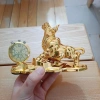 Tượng Trâu Vàng Phong Thủy Xe Ô Tô – Trang Trí Taplo May Mắn Tài Lộc, Giá 79.200₫ 2