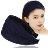 Turban Quấn Tóc Nữ Rộng Vành Băng Đô Màu Trơn Chống Trượt - Phụ Kiện Thời Trang Giá 54.000đ