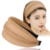 Turban Quấn Tóc Nữ Rộng Vành Băng Đô Màu Trơn Chống Trượt - Phụ Kiện Thời Trang Giá 54.000đ 4