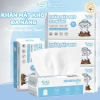 Tushie Treats Khăn mặt khô đa năng lau khô và lau ướt, cotton tự nhiên không rụng xơ, không kích ứng, 60 rút - chỉ 20.000đ