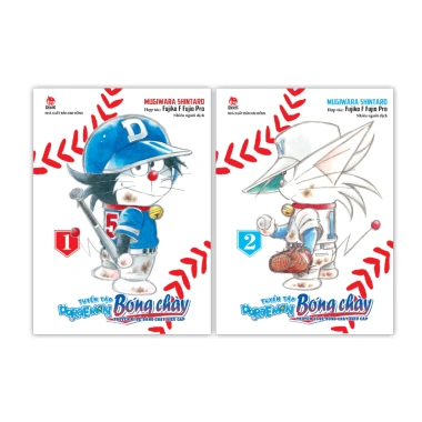 Tuyển Tập Doraemon Bóng Chày - Truyện tranh Siêu Cấp Tập 1-2 NXB Kim Đồng Giá ưu đãi 55.000 VNĐ