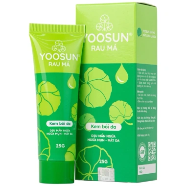 Tuýp Bôi Yoosun Rau Má 25g - Dưỡng da, giảm mụn thiên nhiên, giảm giá 20% chỉ 75.000₫