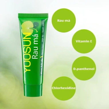 Tuýp Bôi Yoosun Rau Má 25g - Dưỡng da, giảm mụn thiên nhiên, giảm giá 20% chỉ 75.000₫