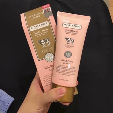 Tuýp Gel Tẩy Tế Bào Chết Mặt DOUBLE MILK 100ml Thái Lan - Giá 210.000 VND (giảm 48k)