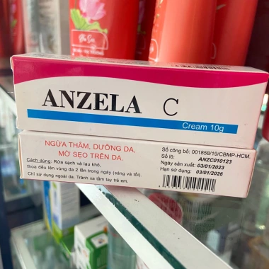 Tuýp kem Anzela C 10g - Ngừa thâm mụn, mờ sẹo, giá chỉ 89.000đ 2